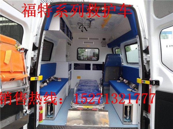 福特全順v362監(jiān)護型救護車